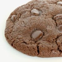 double belgian chocolate cookie